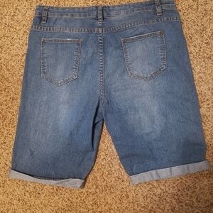 Janina Casual Denim Shorts Size 14